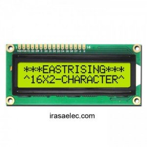 LCD کاراکتری 2X16 بک لایت سبز